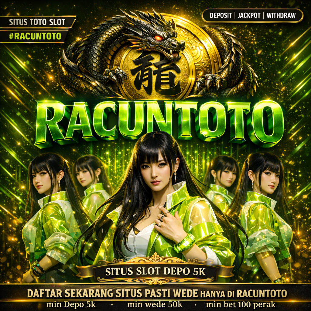 RACUNTOTO - Bandar Toto Slot Gacor Depo 5K & Situs Togel Online Resmi